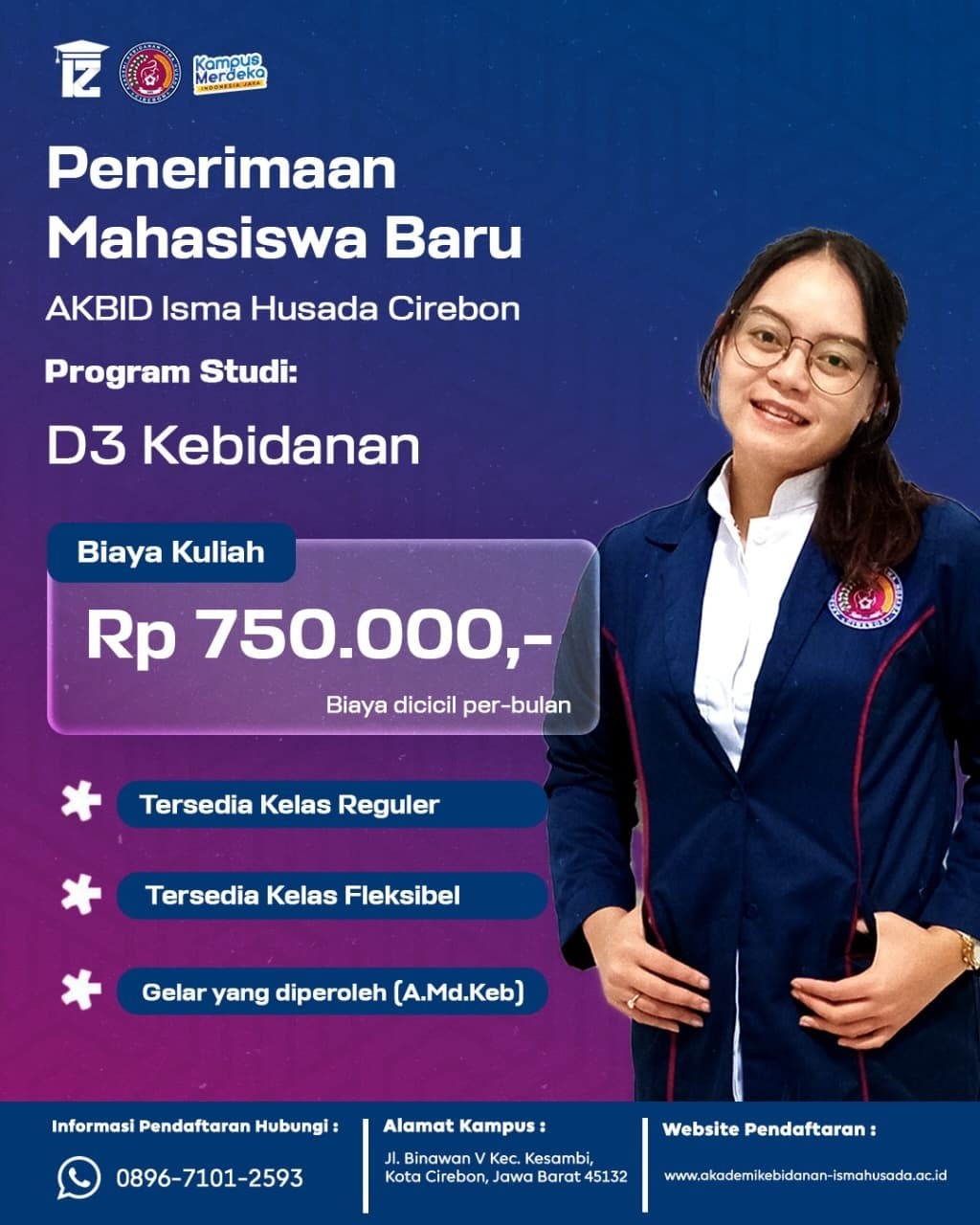 Daftar Kuliah Kebidanan Bagi Pekerja Di Cirebon