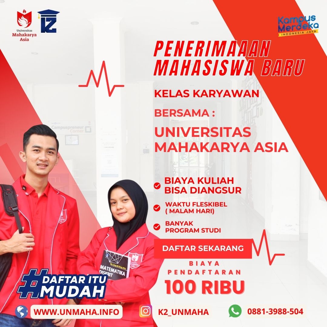 Kuliah Teknik Informatika di Universitas Mahakarya Asia: Belajar Sambil Bekerja Itu Mungkin