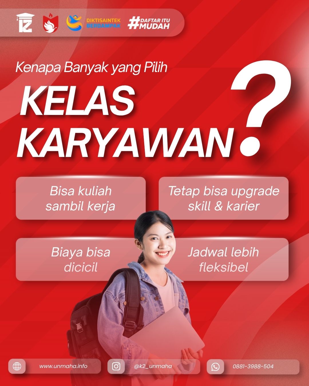 Tingkatkan Karier dan Kompetensi Melalui Kuliah Karyawan (K2) di Universitas Mahakarya Asia