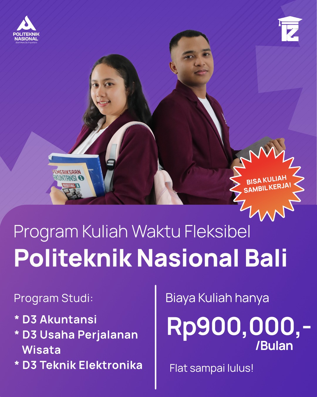 PMB Semester Ganjil 2027/2027 Kampus Politeknik Nasional Sudah Dibuka