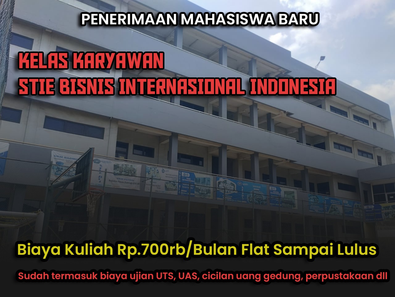 Pendaftaran Kuliah Semester Ganjil 2023 2024 STIE Bisnis Internasional Indonesia Tambun