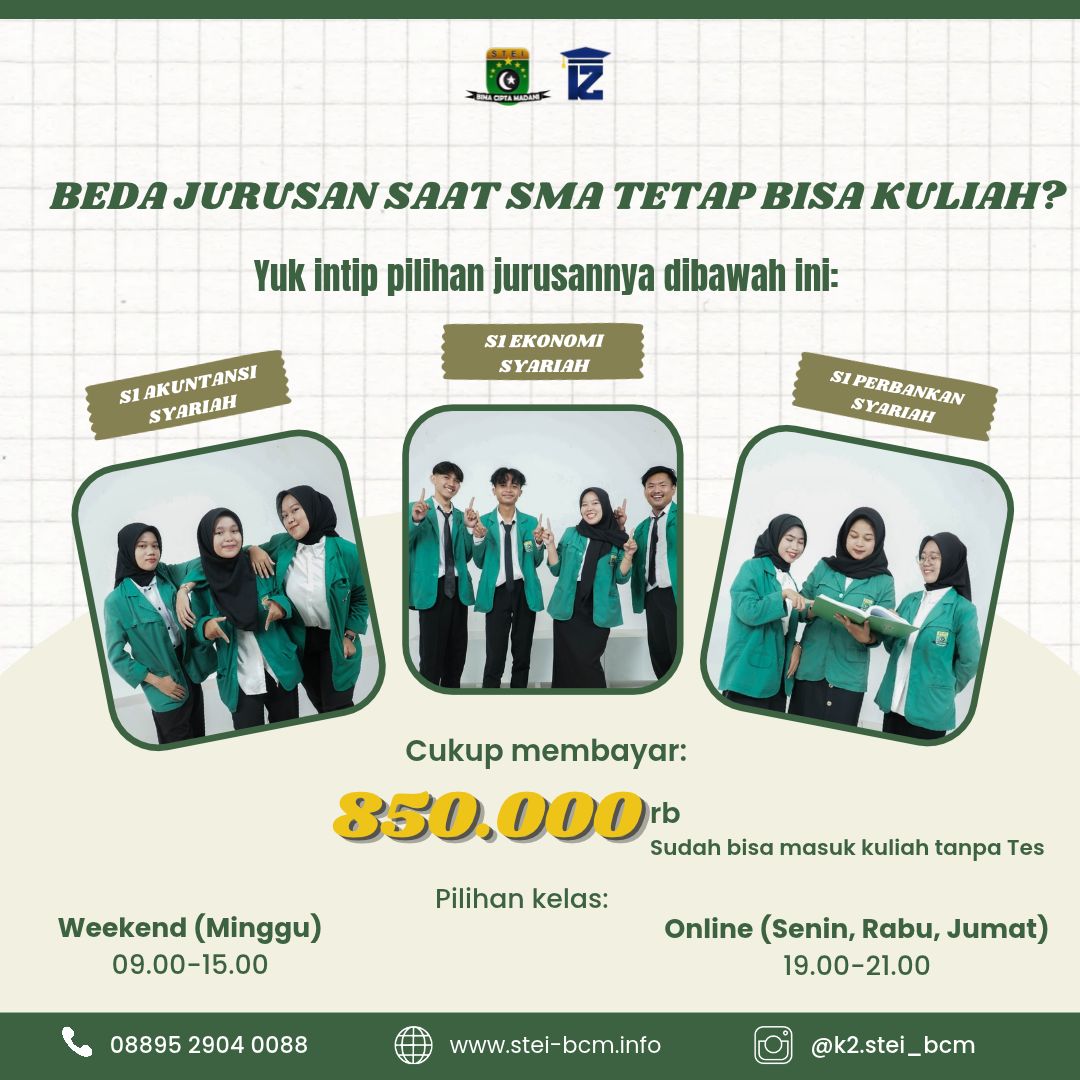 Lulus Dari Jurusan Apapun Bisa Kuliah Di Kampus Ini