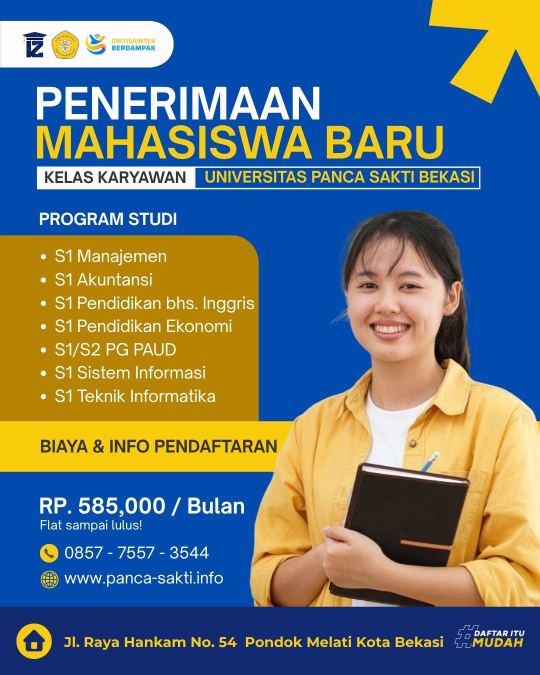 Jurusan Favotit Fakultas Ekonomi dan Bisnis di Pondok Gede