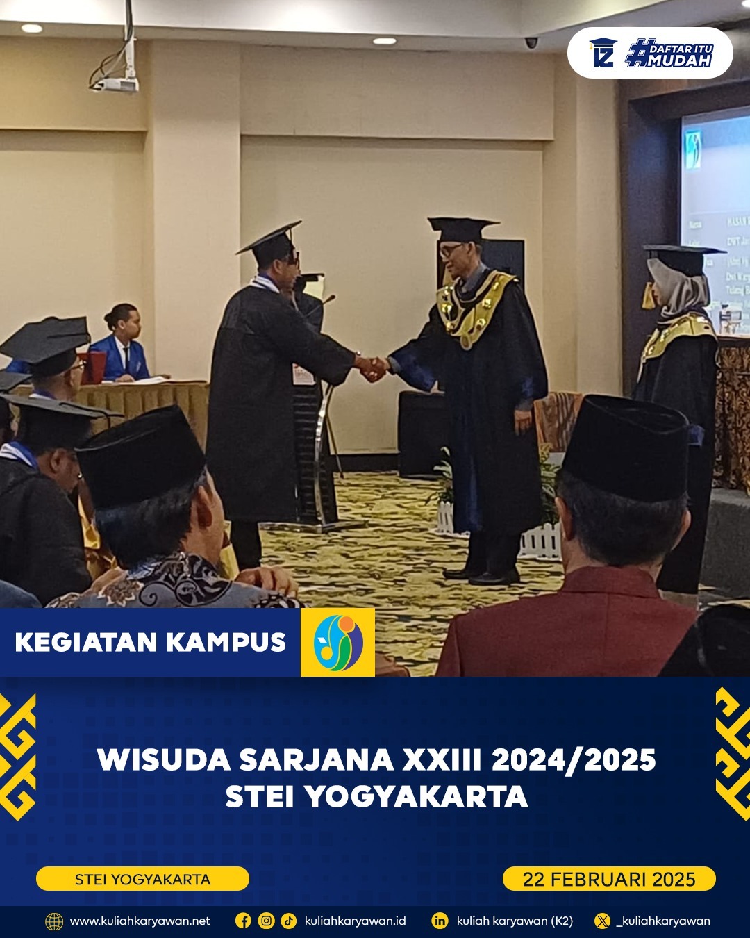 Penerimaan Mahasiswa  Baru STEI Yogyakarta Semester Genap Sudah Mau Di Tutup