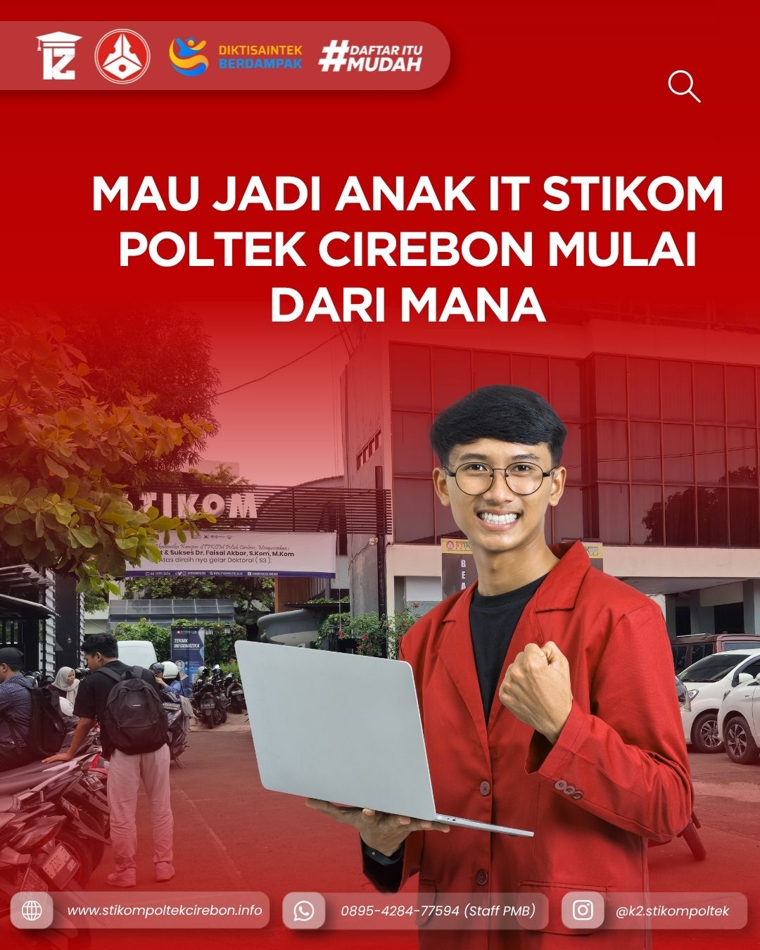 Mau jadi anak IT STIKOM Poltek Cirebon mulai dari mana