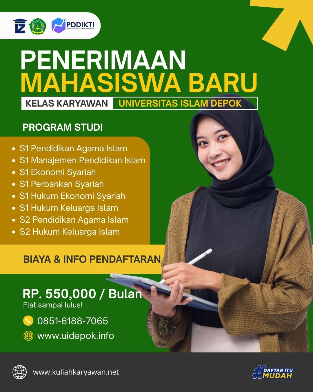 Kampus Hukum di Universitas Islam Depok