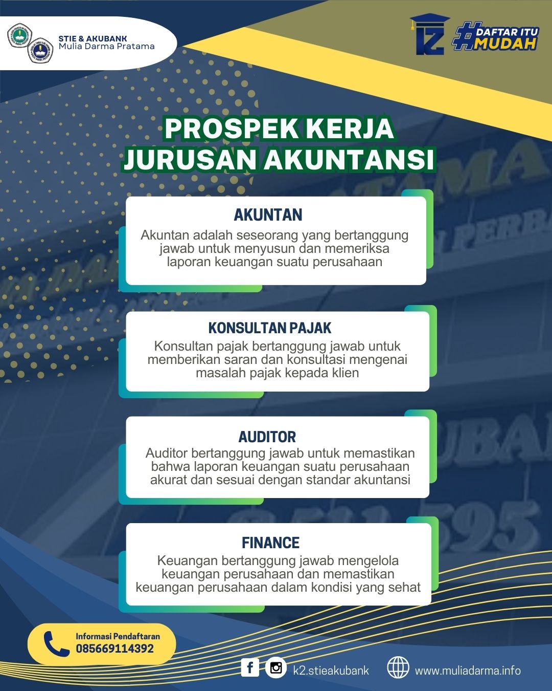 Mengenal 4 Profesi Utama Lulusan Akuntansi yang Paling Dibutuhkan