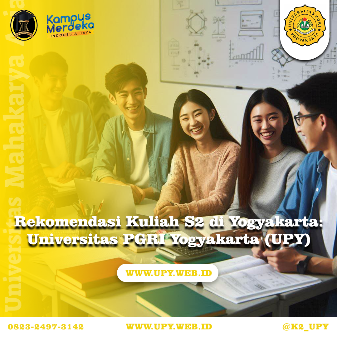 Rekomendasi Kuliah S2 di Yogyakarta: Universitas PGRI Yogyakarta (UPY)