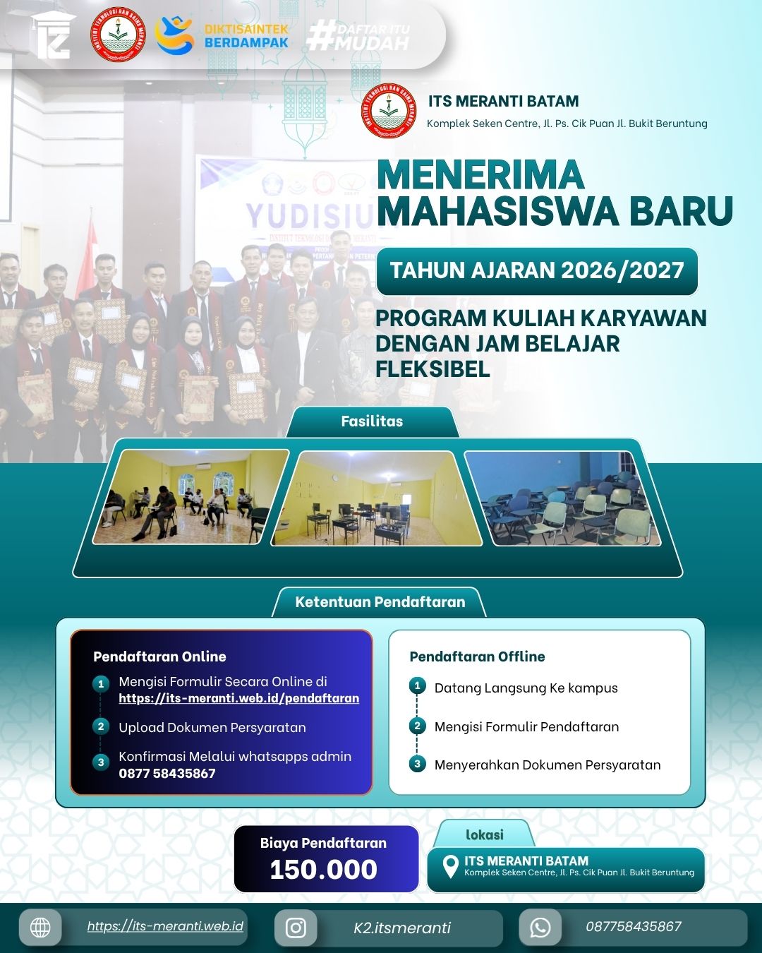 Pendaftaran Online ITS Meranti Batam