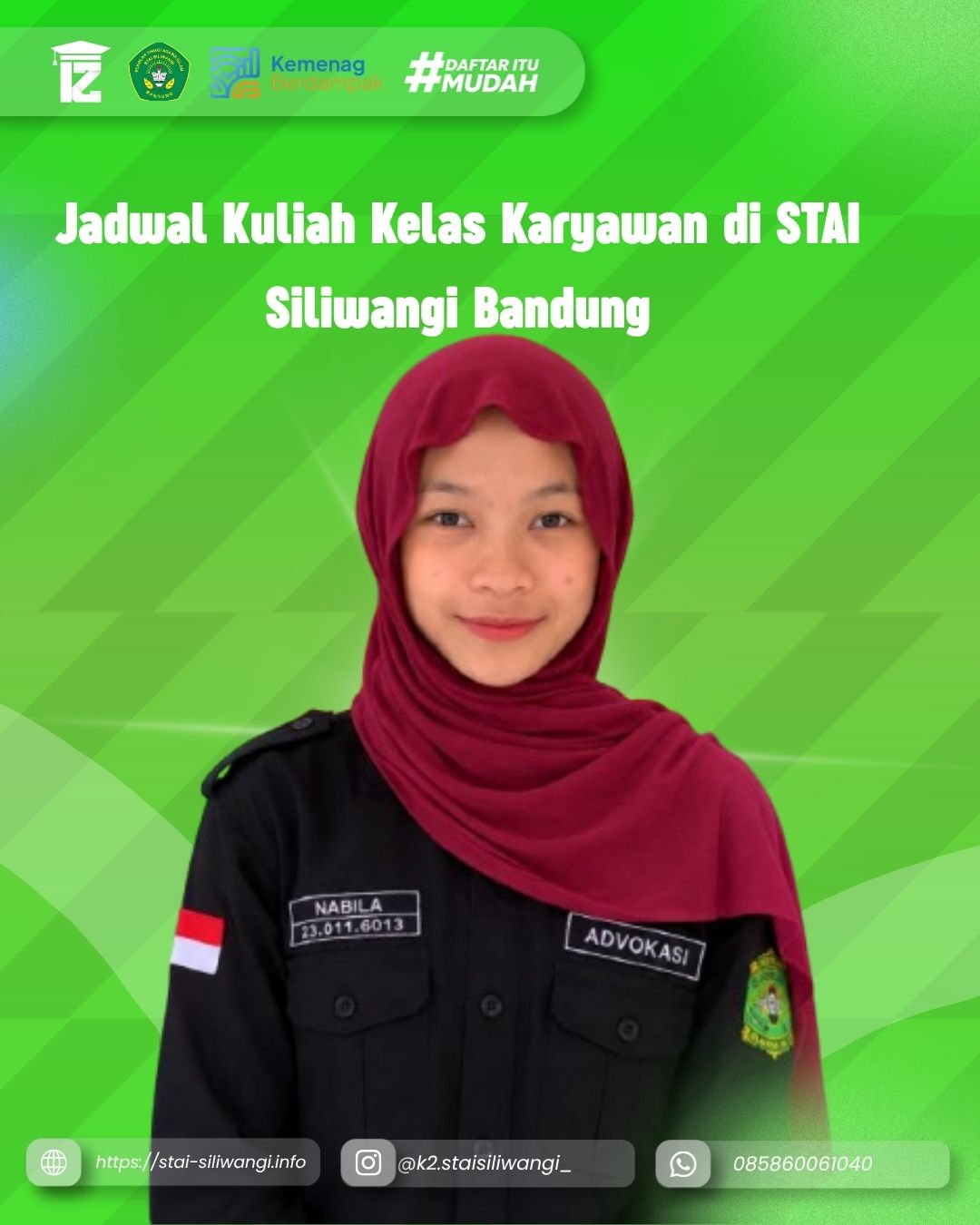 Jadwal Kuliah Kelas Karyawan di STAI Siliwangi Bandung