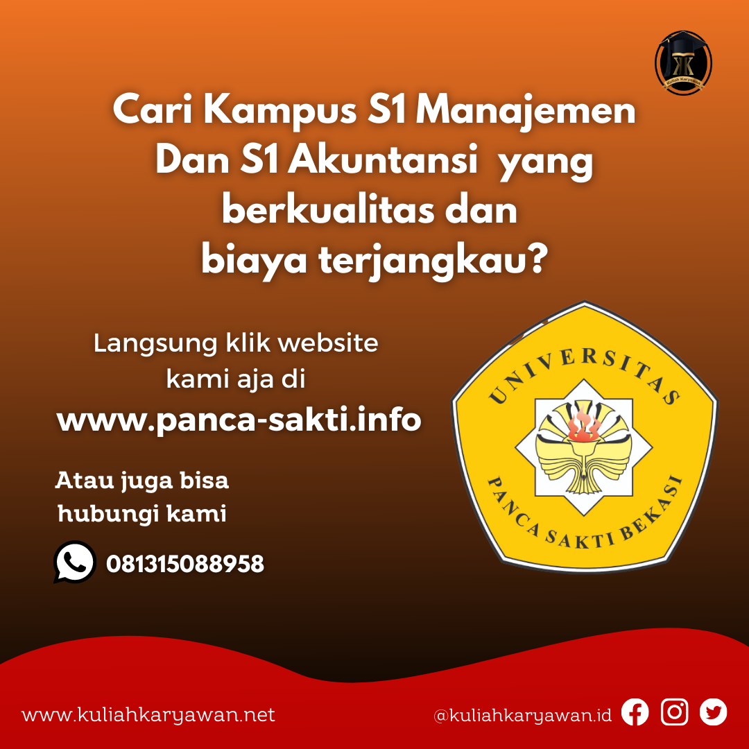 Kampus S1 Manajemen Dan S1 Akuntansi Yang Berkualitas Dan Biaya Terjangkau