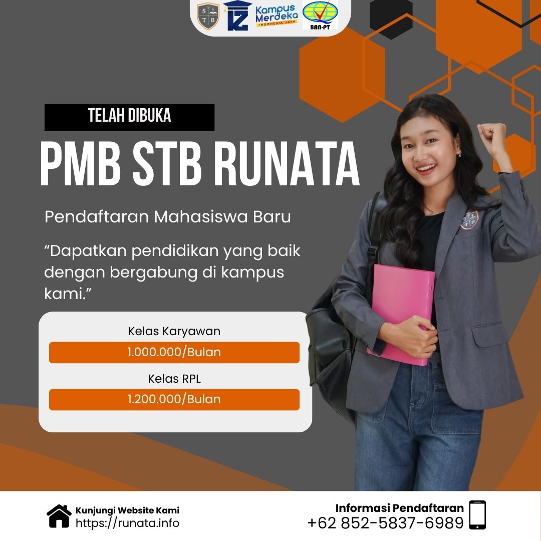Masih Bingung Pilih Kampus? Coba Kuliah Manajemen di STB Runata