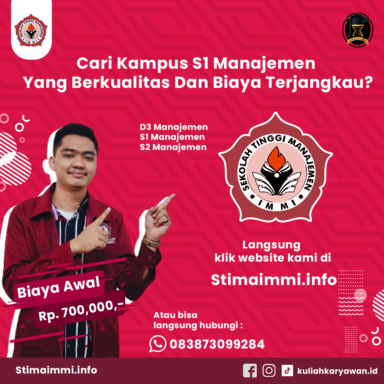 Info Pendaftaran Kuliah STIMA IMMI Pasar Minggu 