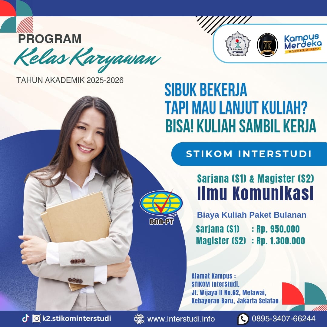 Kampus Kuliah Karyawan Sekolah Tinggi Ilmu Komunikasi InterStudi