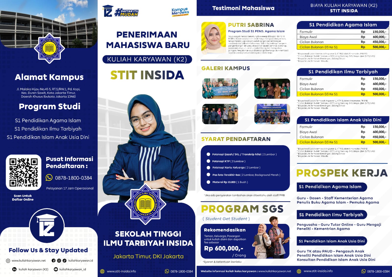 STIT INSIDA Kampus Karyawan Favorit di Jakarta Timur 