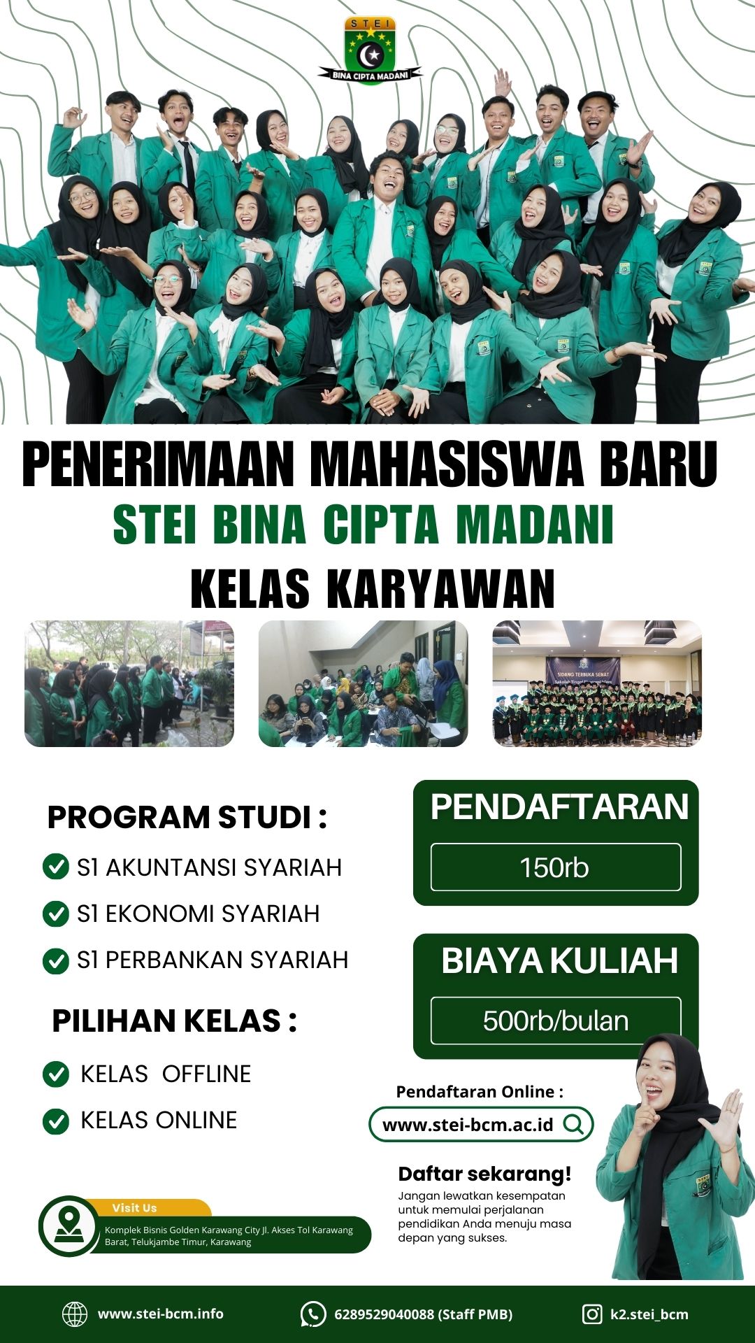 Program Studi STEI Bina Cipta Madani Kelas Karyawan