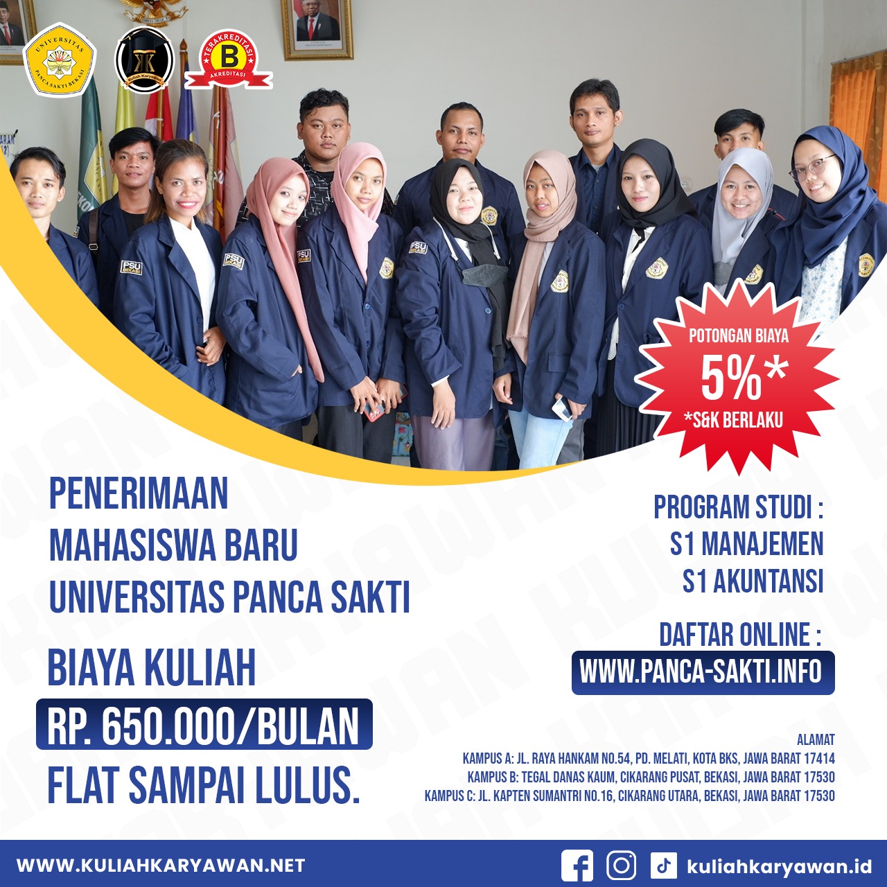 Kuliah Jurusan Manajemen dan Akuntansi Di Daerah Bekasi