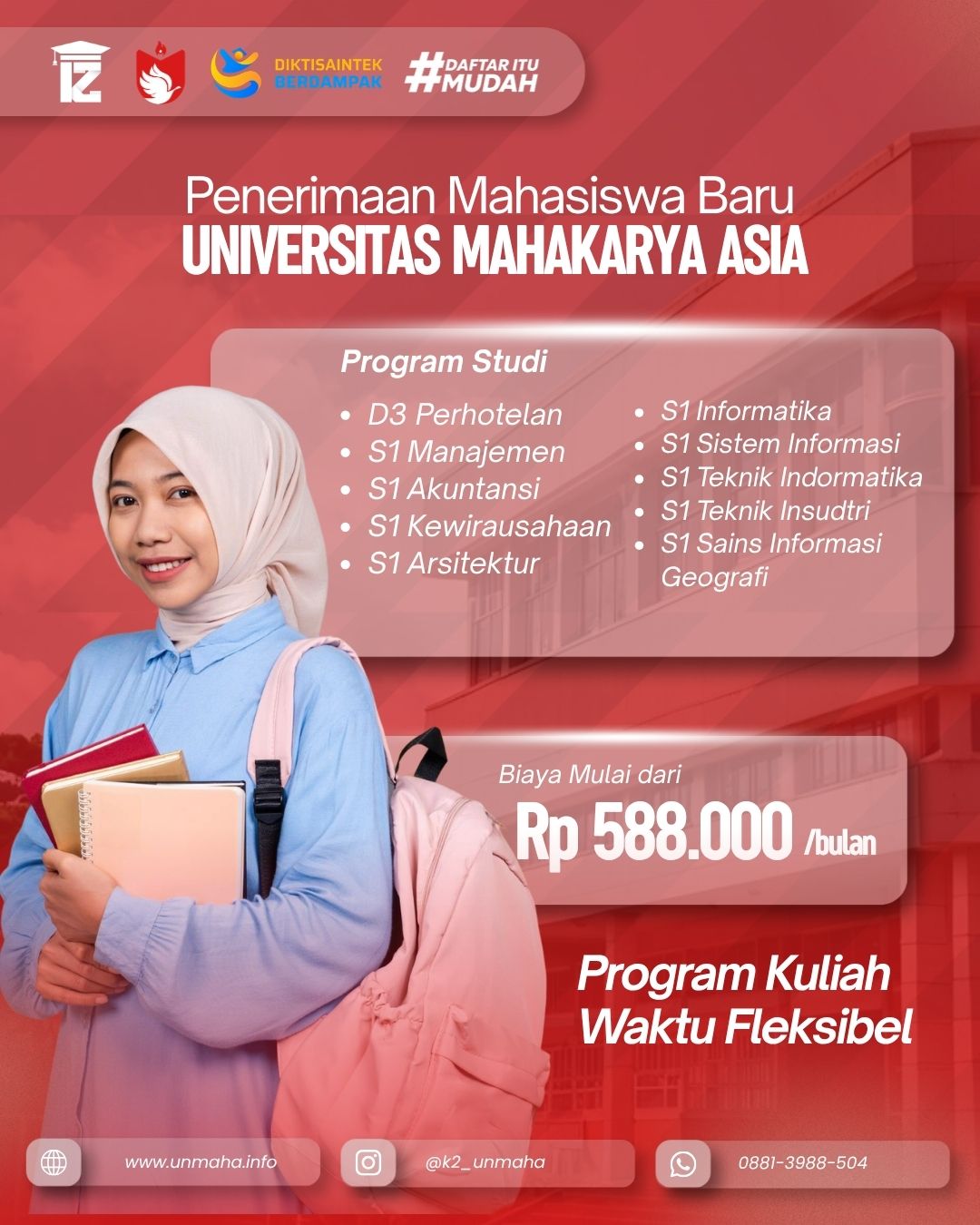 Kejar Karier dan Kuliah Bersama Kuliah Karyawan K2 Universitas Mahakarya Asia