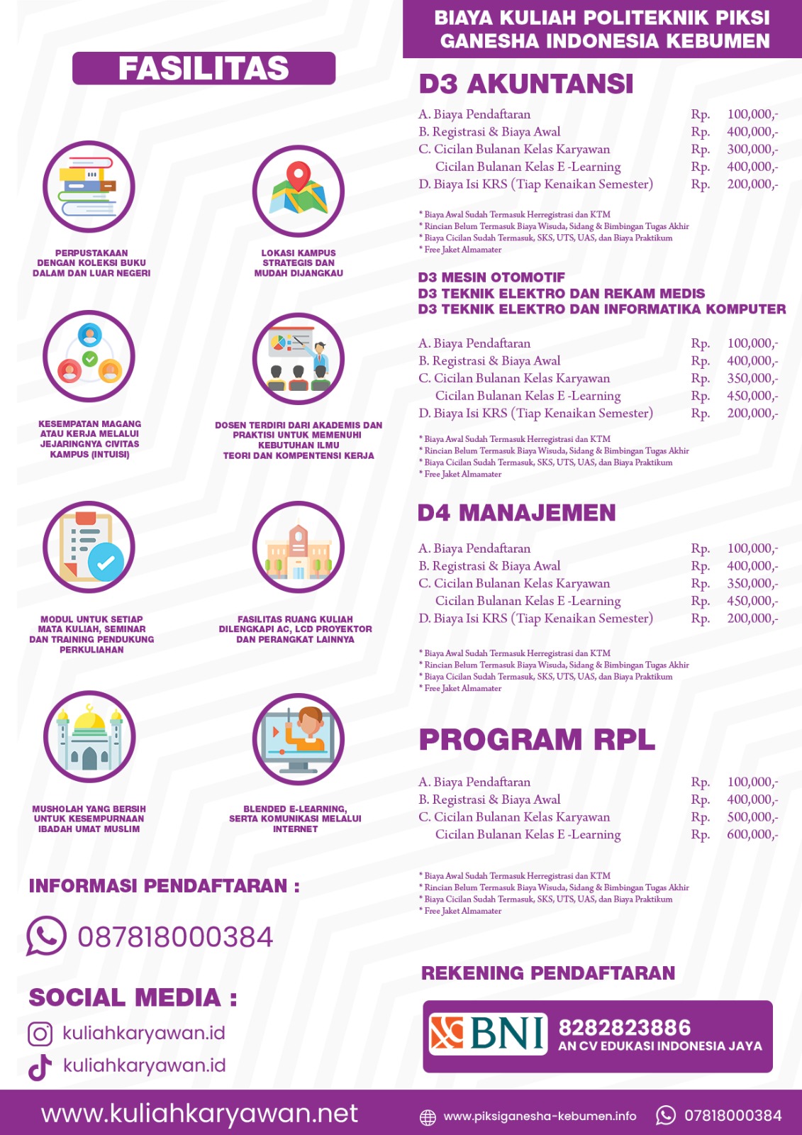 Pengin Cepat Lulus, Daftar kelas RPL di Piksi Ganesha Kebumen Solusinya