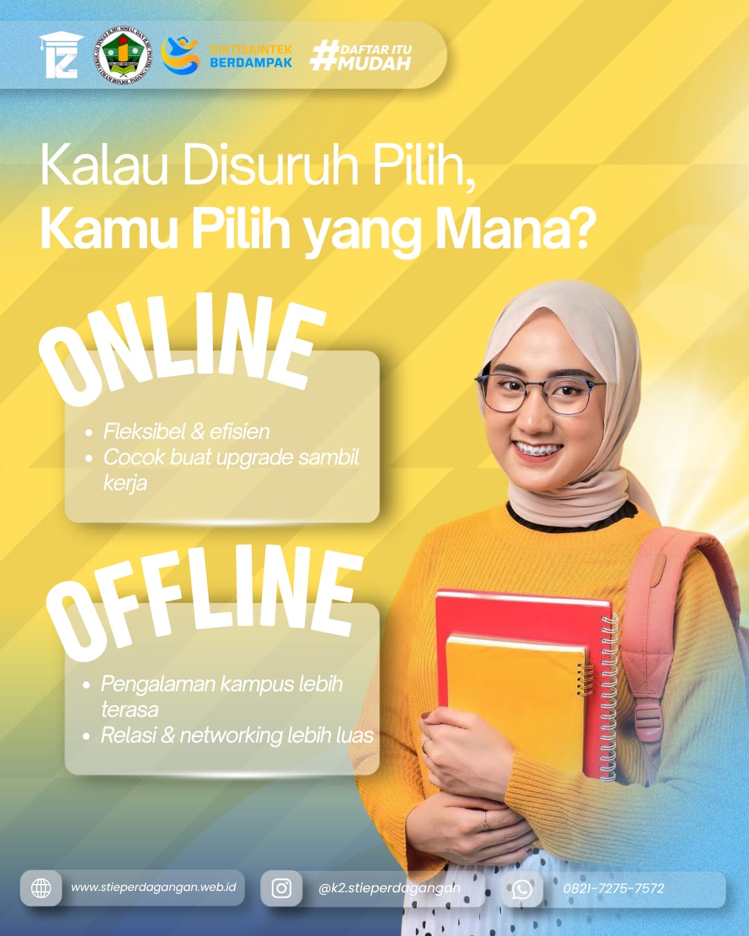Keuntungan Kelas Online Bagi Yang Daftar Kuliah Karyawan Di STIE Perdagangan