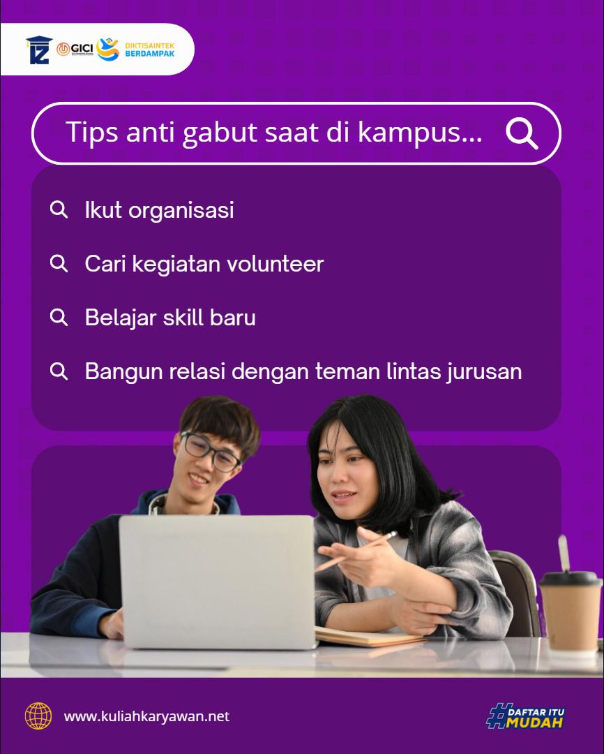 Anti Gabut di Kampus Cara Produktif Mengisi Waktu Jadi Lebih Bermakna