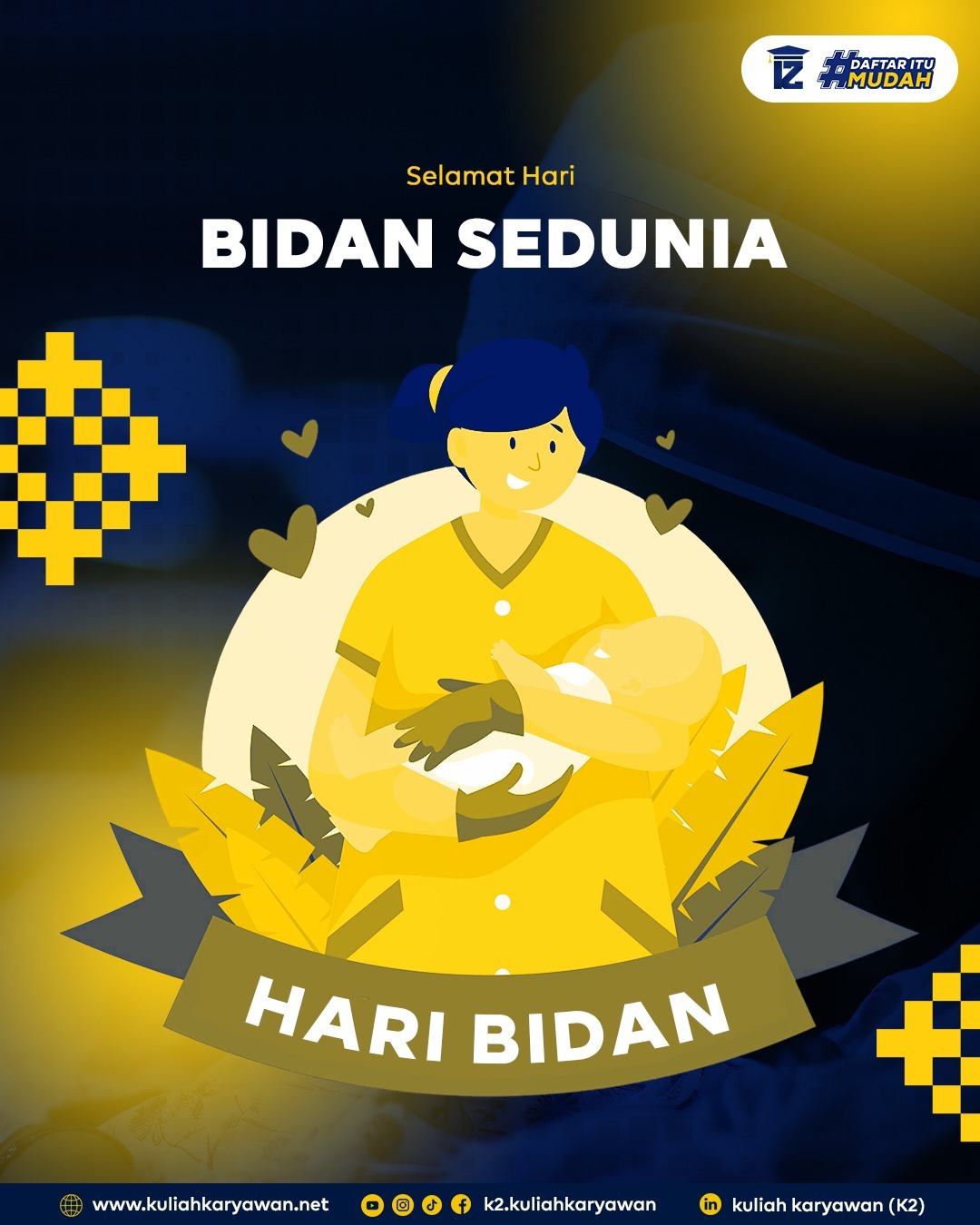 Selamat Hari Bidan Sedunia Dari Kampus IBISA Purworejo