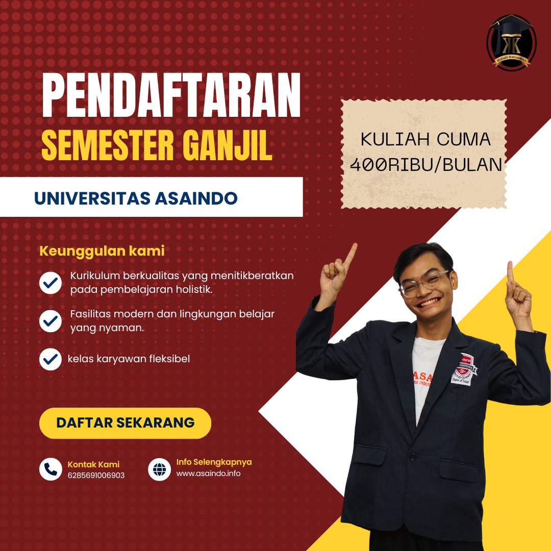 Harga Promo Spesial S1 Manajemen Universitas Asaindo Jakarta