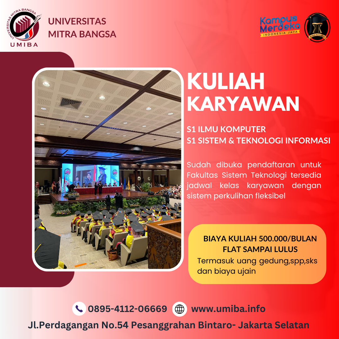 Universitas Kelas Karyawan Dekat Wilayah Pondok Cabe