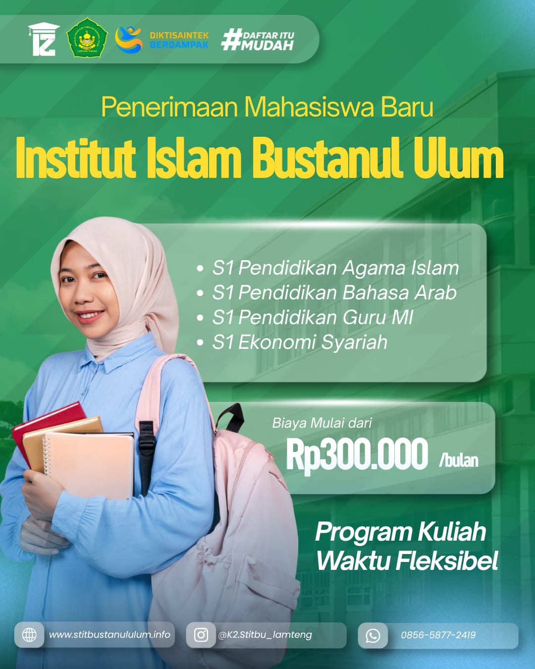 Kuliah Fleksible Di Kampus STIT Bustanul Ulum Lampung Tengah