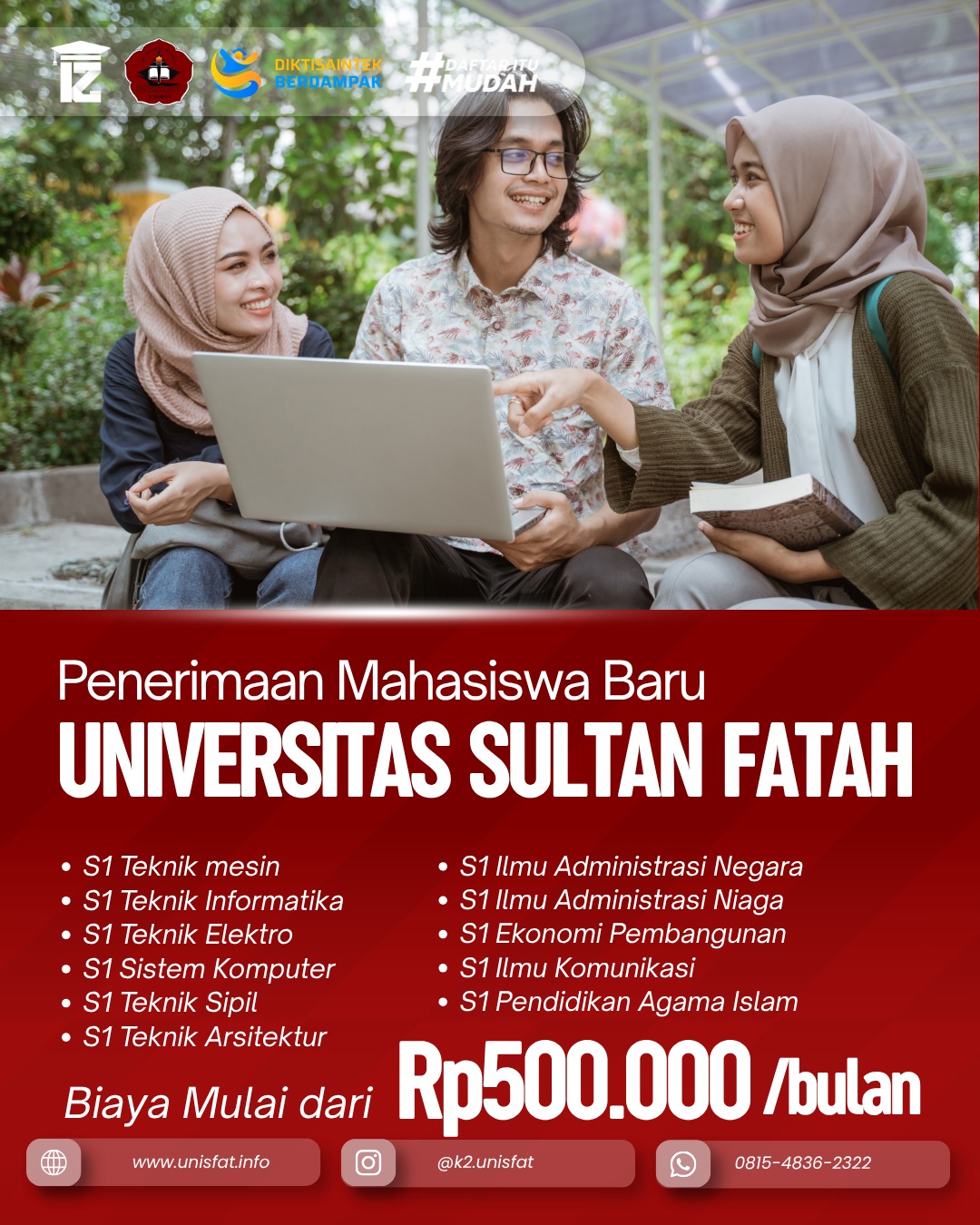 Lulus SMA Bingung Mau Ke Mana Intip Pilihan Jurusan Favorit di UNISFAT
