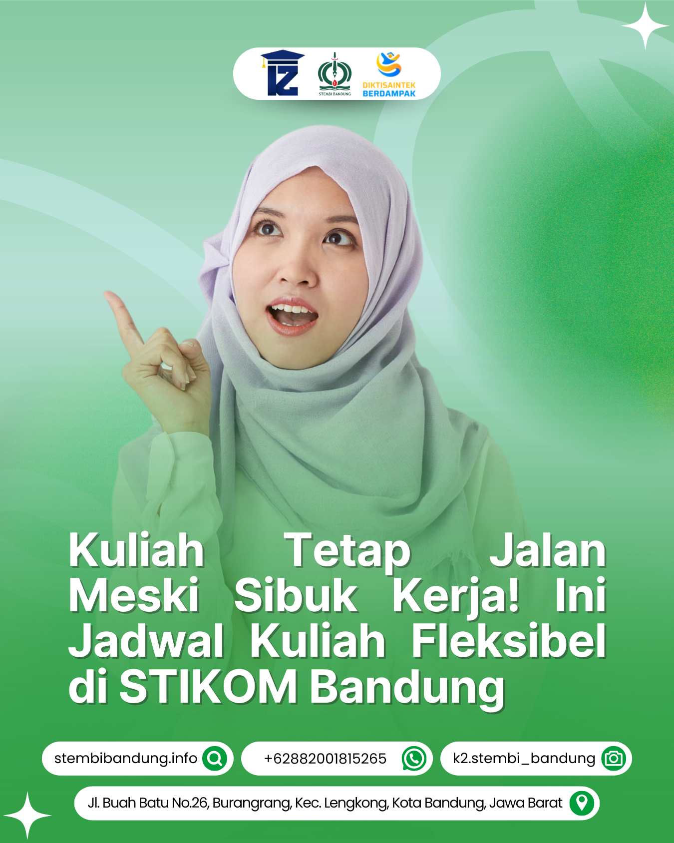Kuliah Tetap Jalan Meski Sibuk Kerja Ini Jadwal Kuliah Fleksibel di STEMBI Bandung