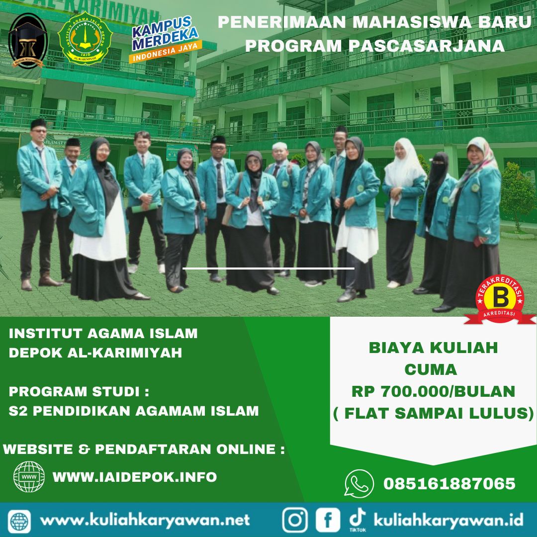 Kampus Kelas Karyawan Program Pascasarjana Di IAID Al-Karimiyah