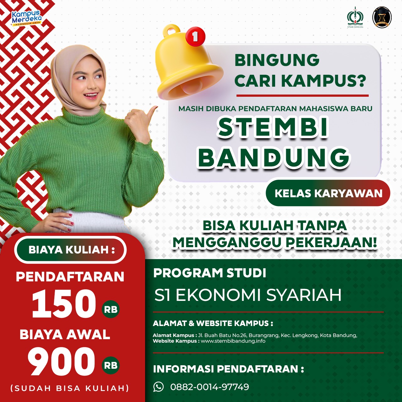 Akreditasi Kampus Sekolah Tinggi Eknomi Manajeman Bisnis Islam Bandung 
