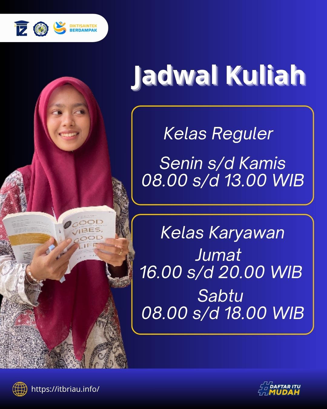 Kuliah para Pekerja dengan Jadwal yang Fleksibel di Pekanbaru