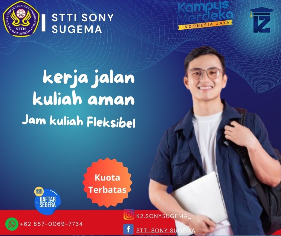 Kuliah Fleksibel di karawang,STTI Sony Sugema 