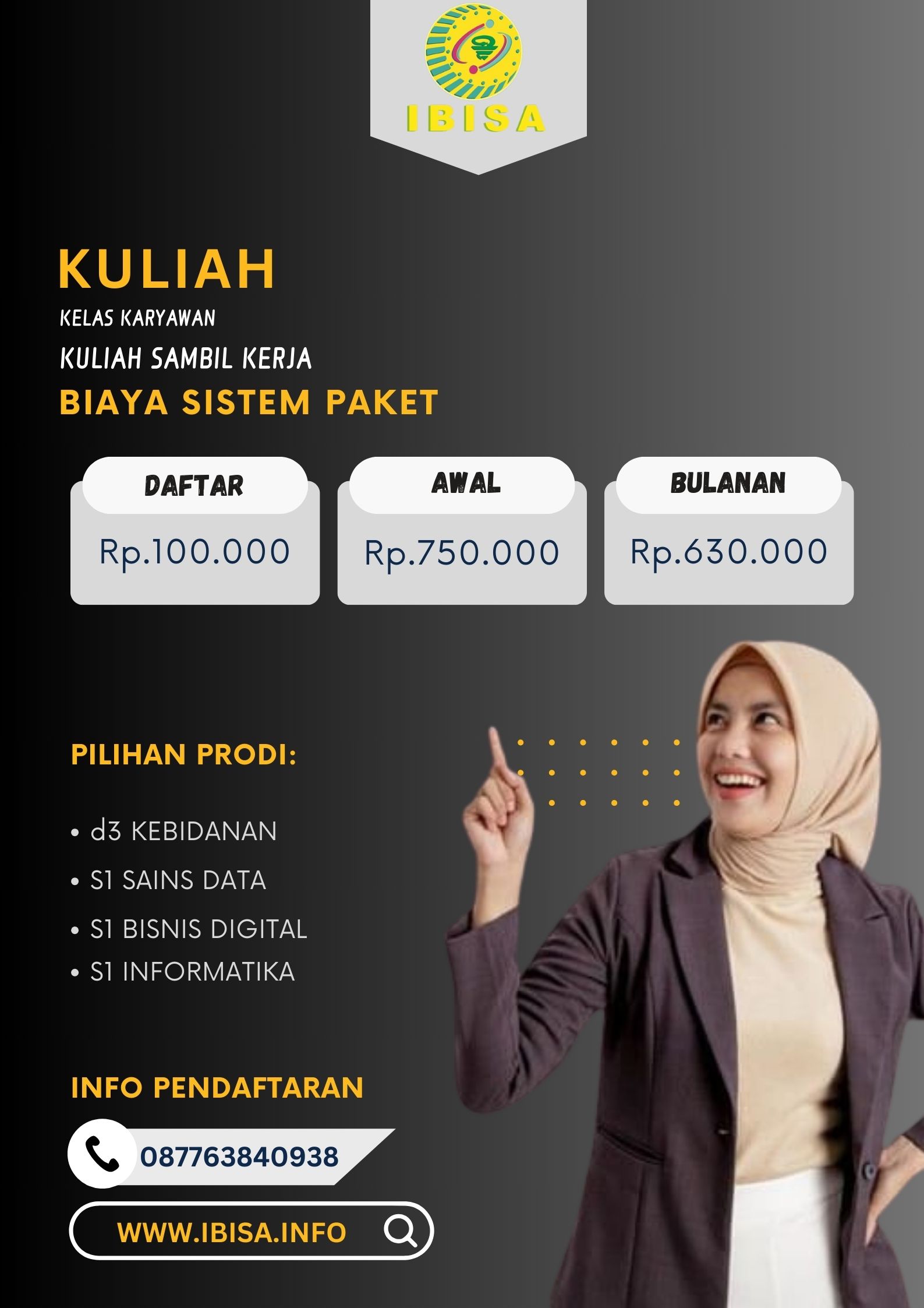 Program Kuliah Sambil Kerja di IBISA