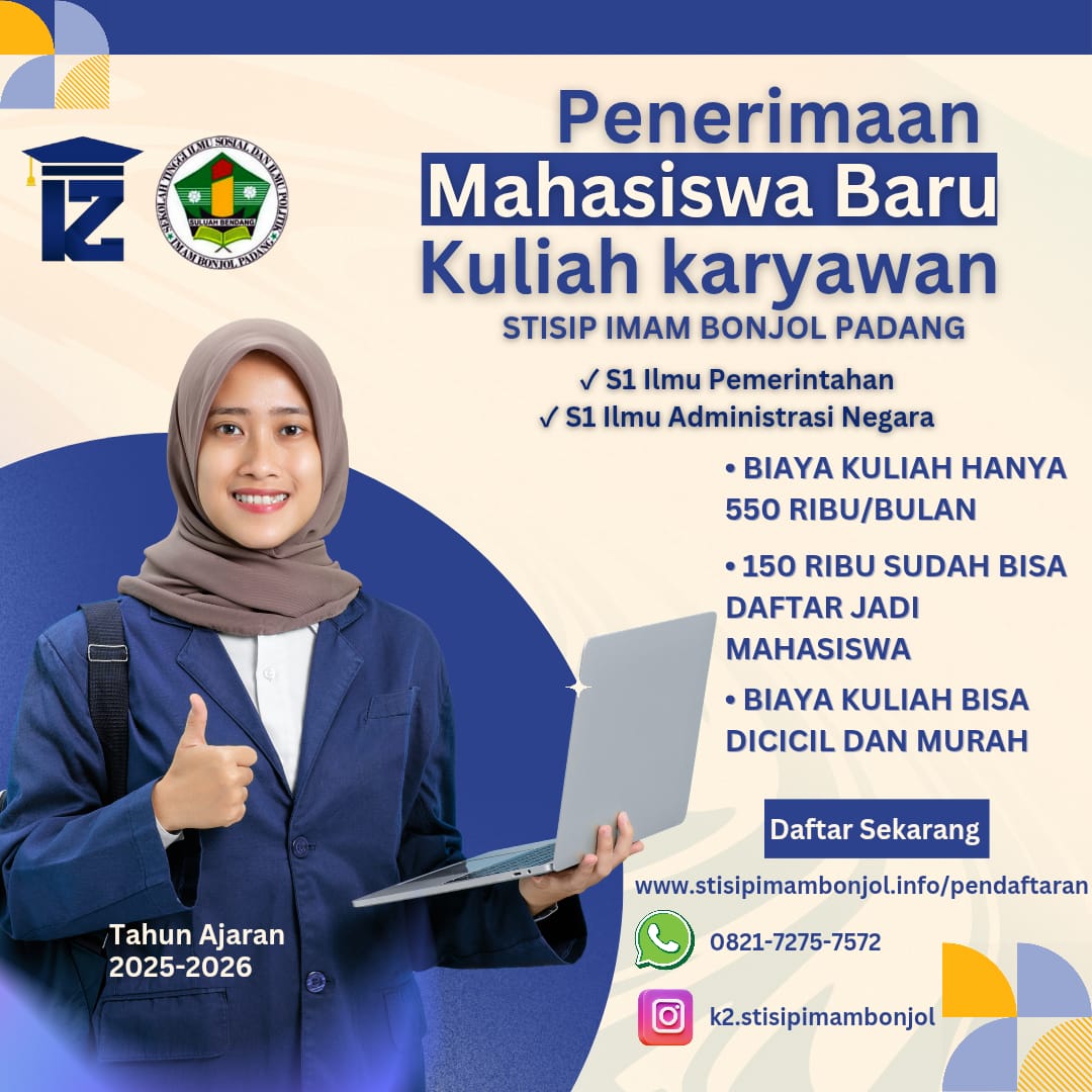 Kuliah Asik, Murah, Dan Fleksibel Hanya Di STISIP Imam Bonjol Padang