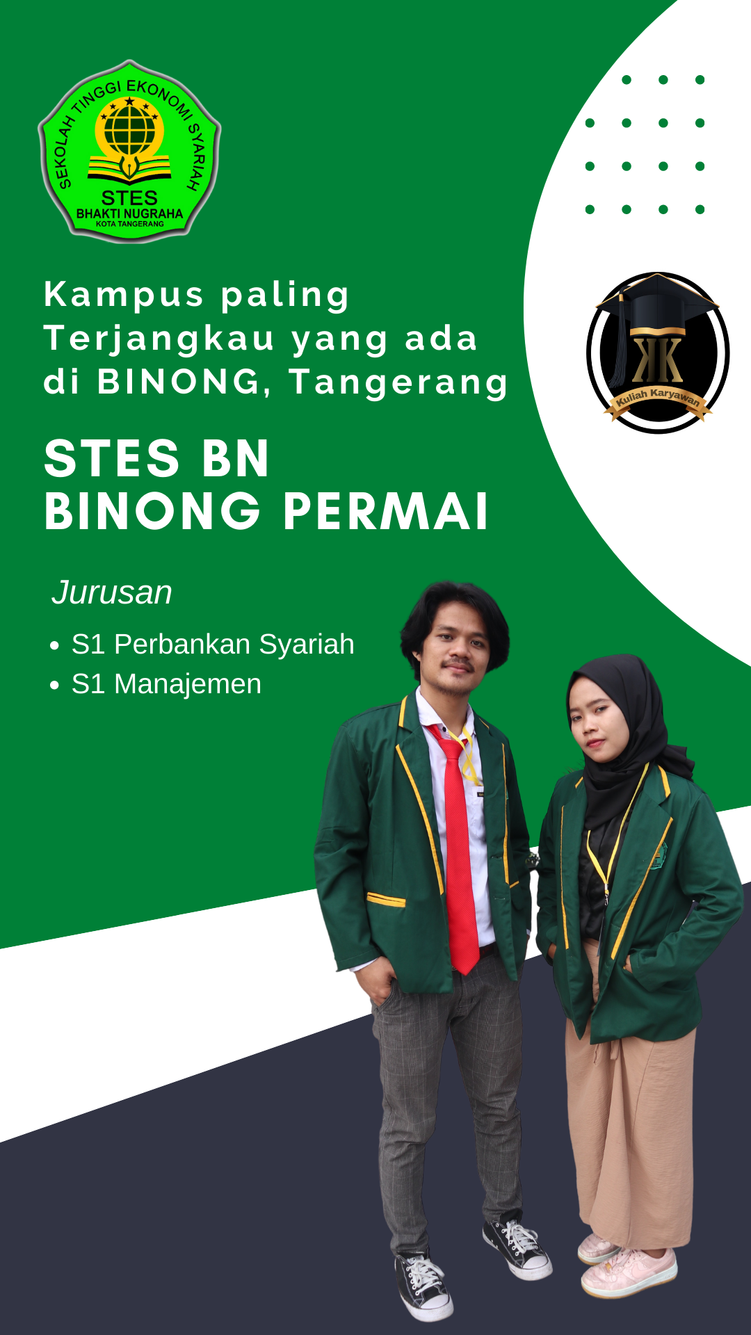 Kuliah Terjangkau dan Paling Fleksibel di BINONG Tangerang STES Bhakti Nugraha