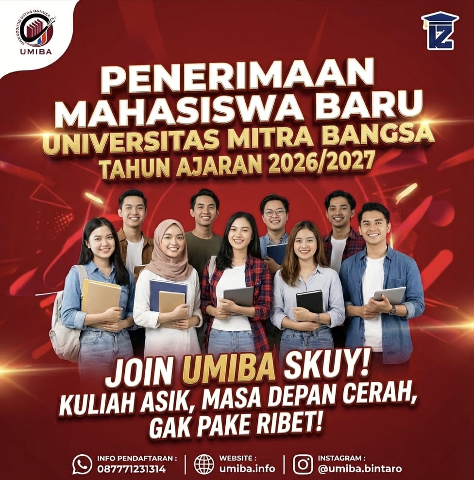 Universitas Mitra Bangsa Bintaro Daftar Jurusan S1 dan S2 Terbaru