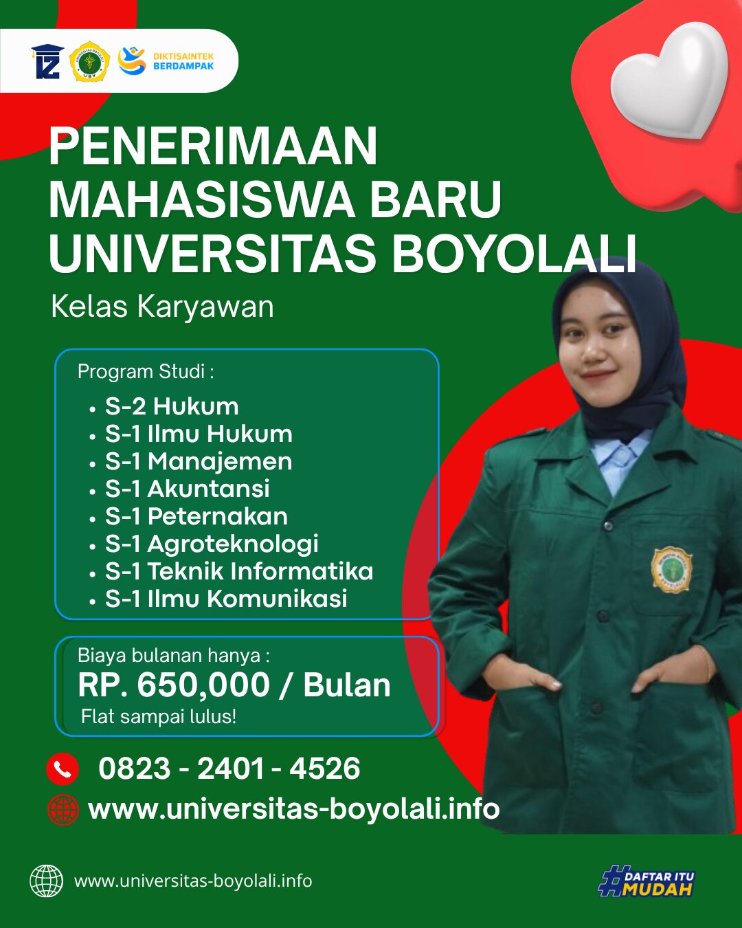 Daftar Online Di Universitas Boyolali