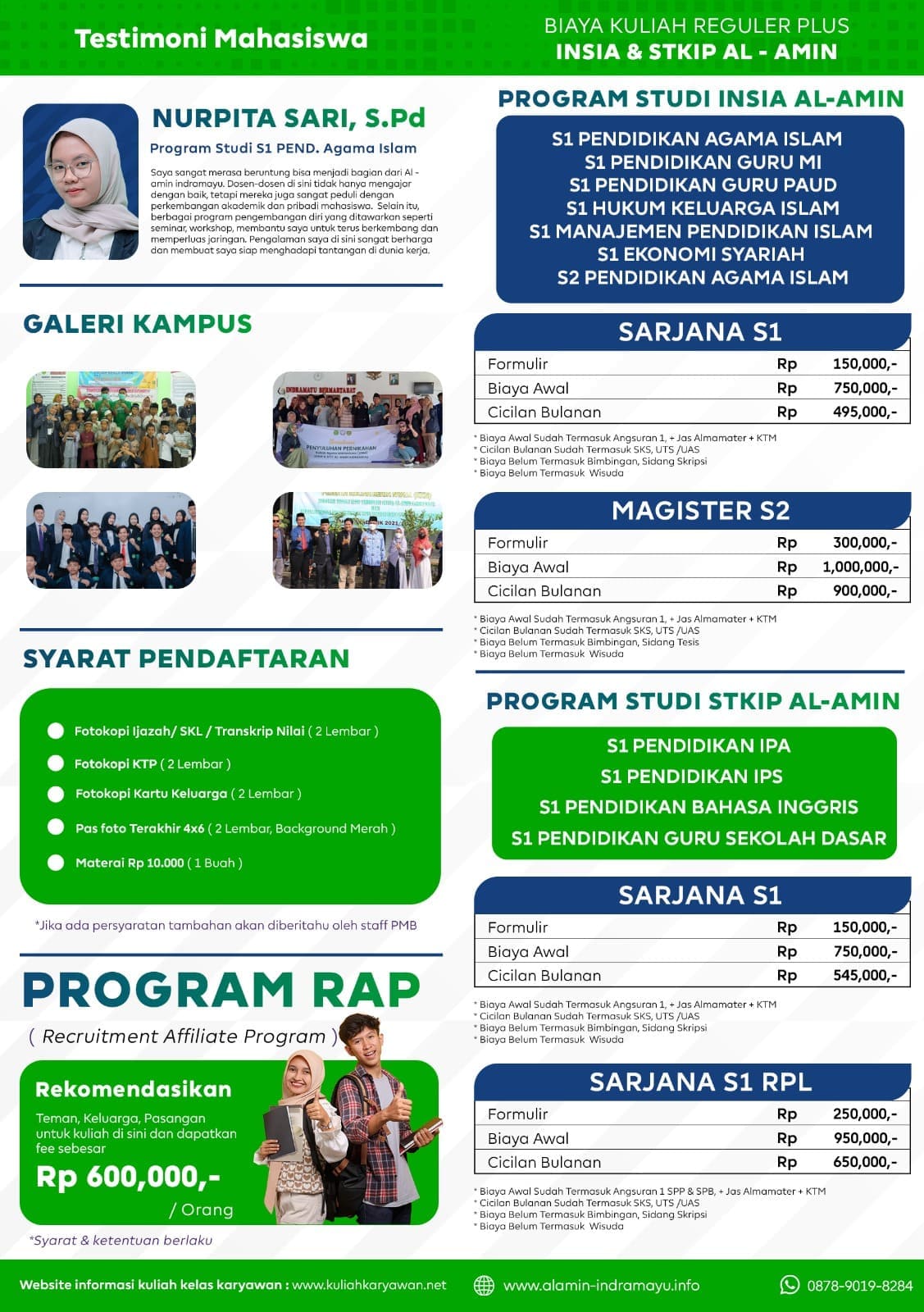 Penerimaan Mahasiswa Baru STKIP Al Amin Indramayu Tahun 2026 