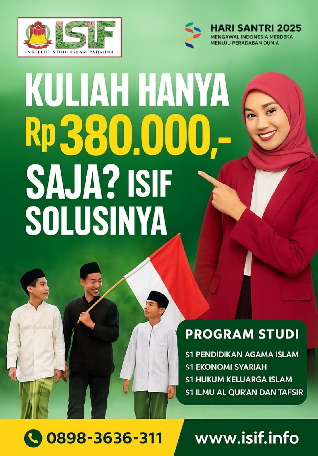 Selamat Hari Santri Nasional 2025: Saatnya Santri Melangkah Menuju Masa Depan Bersama ISIF