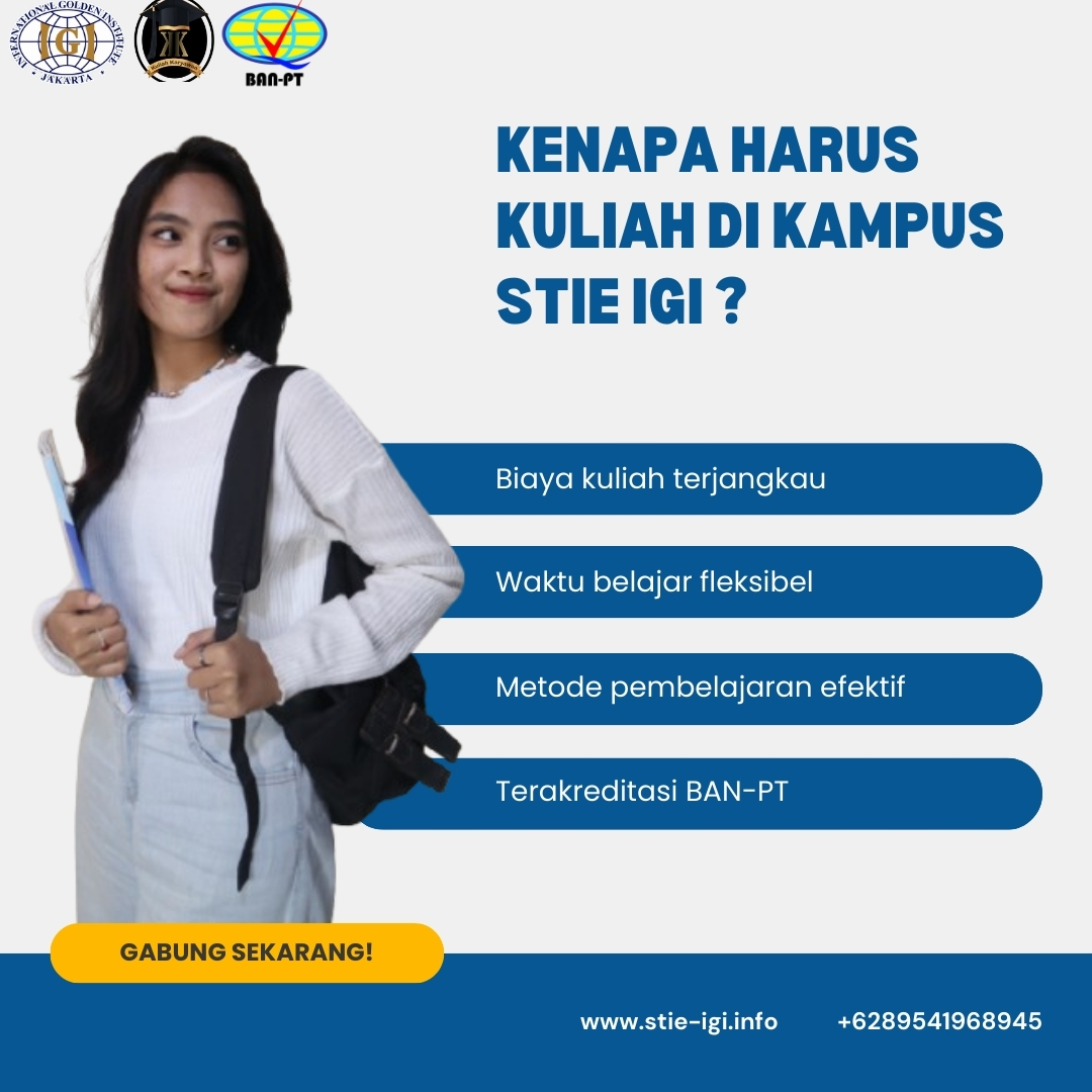 Kontak Pendaftaran Kampus STIE IGI Kuliah Karyawan K2