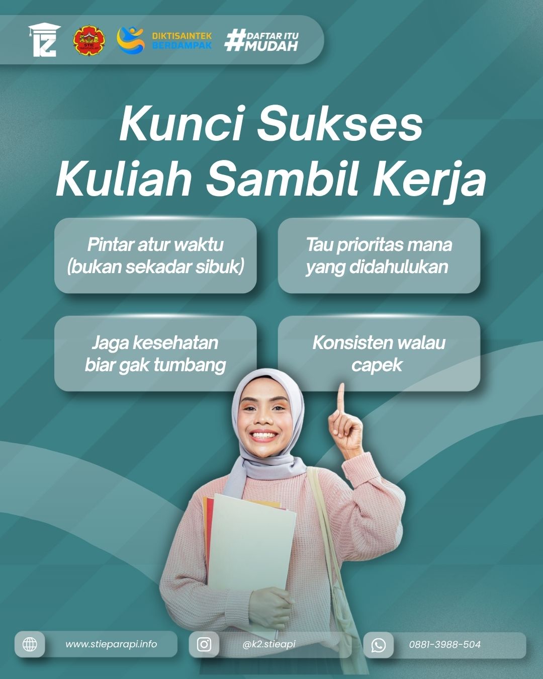 Jadikan Waktu Luang Lebih Produktif dengan Kuliah Karyawan K2 di STIE Pariwisata API Yogyakarta