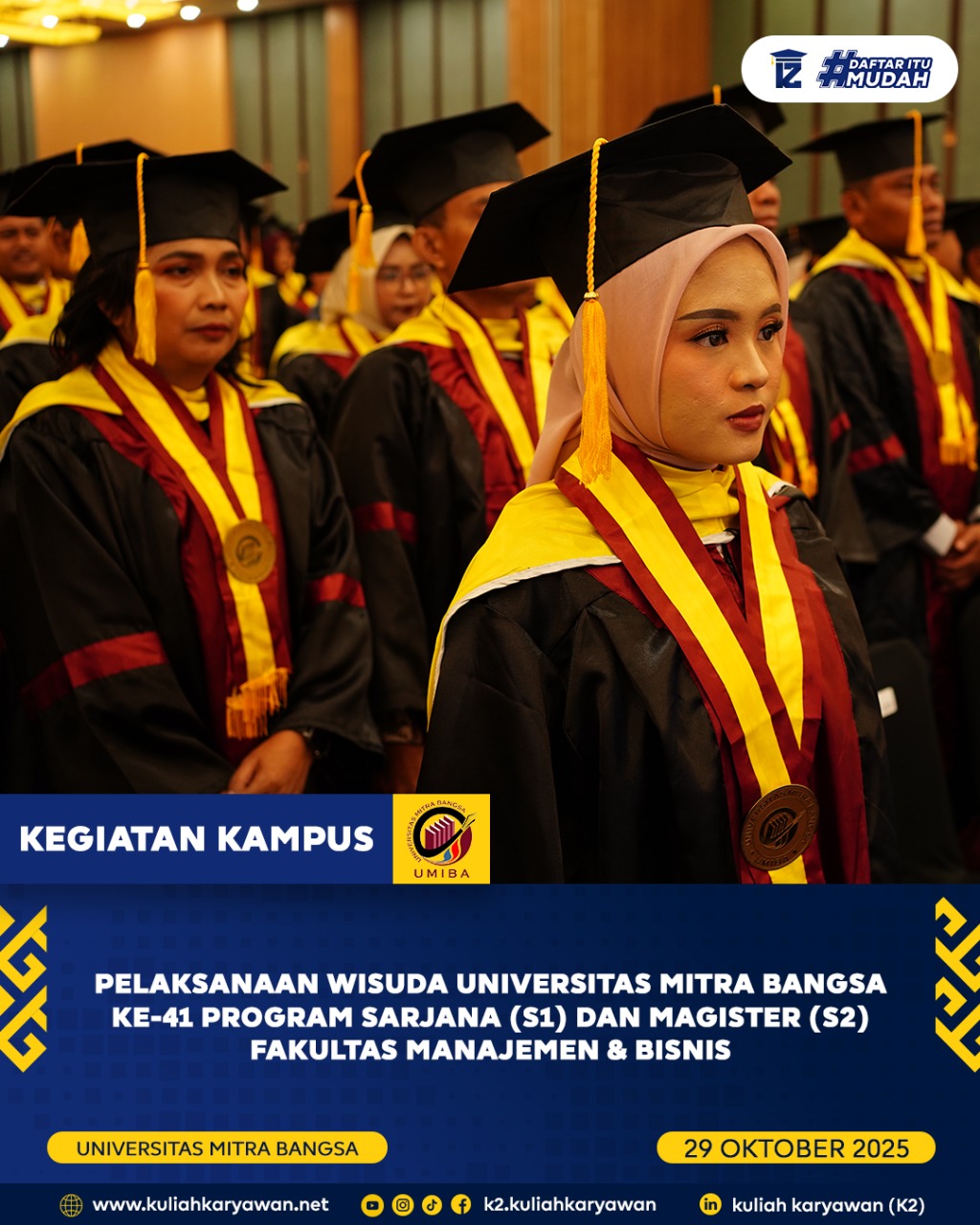Program RPL Pengalaman Kerja S1 Manajemen Kelas Karyawan di UMIBA Jakarta