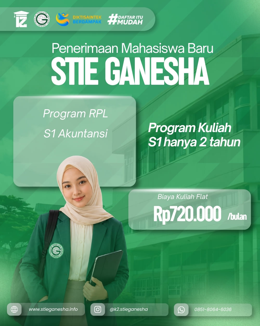 Program RPL S1 Akuntansi Dengan Masa Kuliah 2 Tahun Di STIE Ganesha