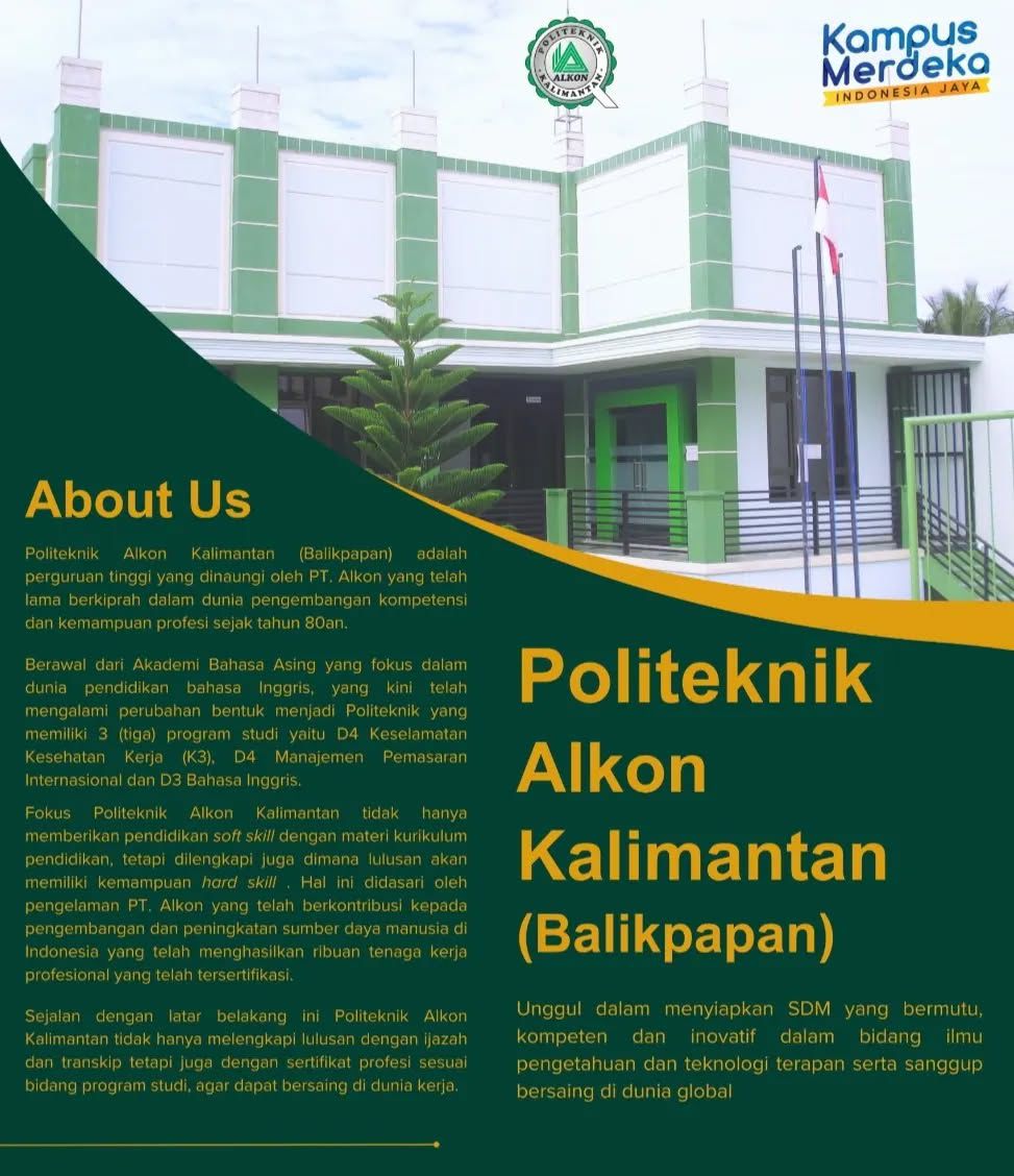Politeknik Alkon Kalimantan Hadirkan Program Kuliah Karyawan Manajemen Pemasaran Internasional untuk