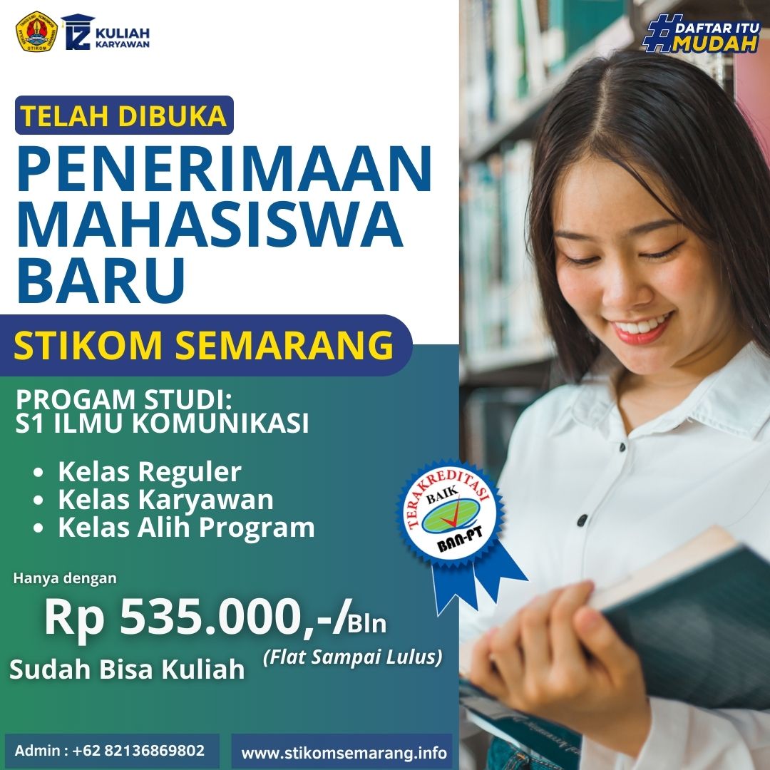 STIKOM Semarang Kampus Legendaris yang Melahirkan Profesional di Dunia Komunikasi
