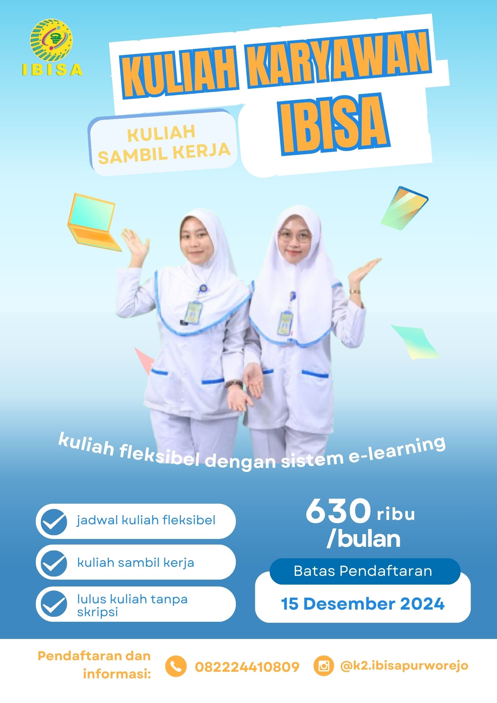 Akses Kuliah Mudah Dengan Sitem E-learning
