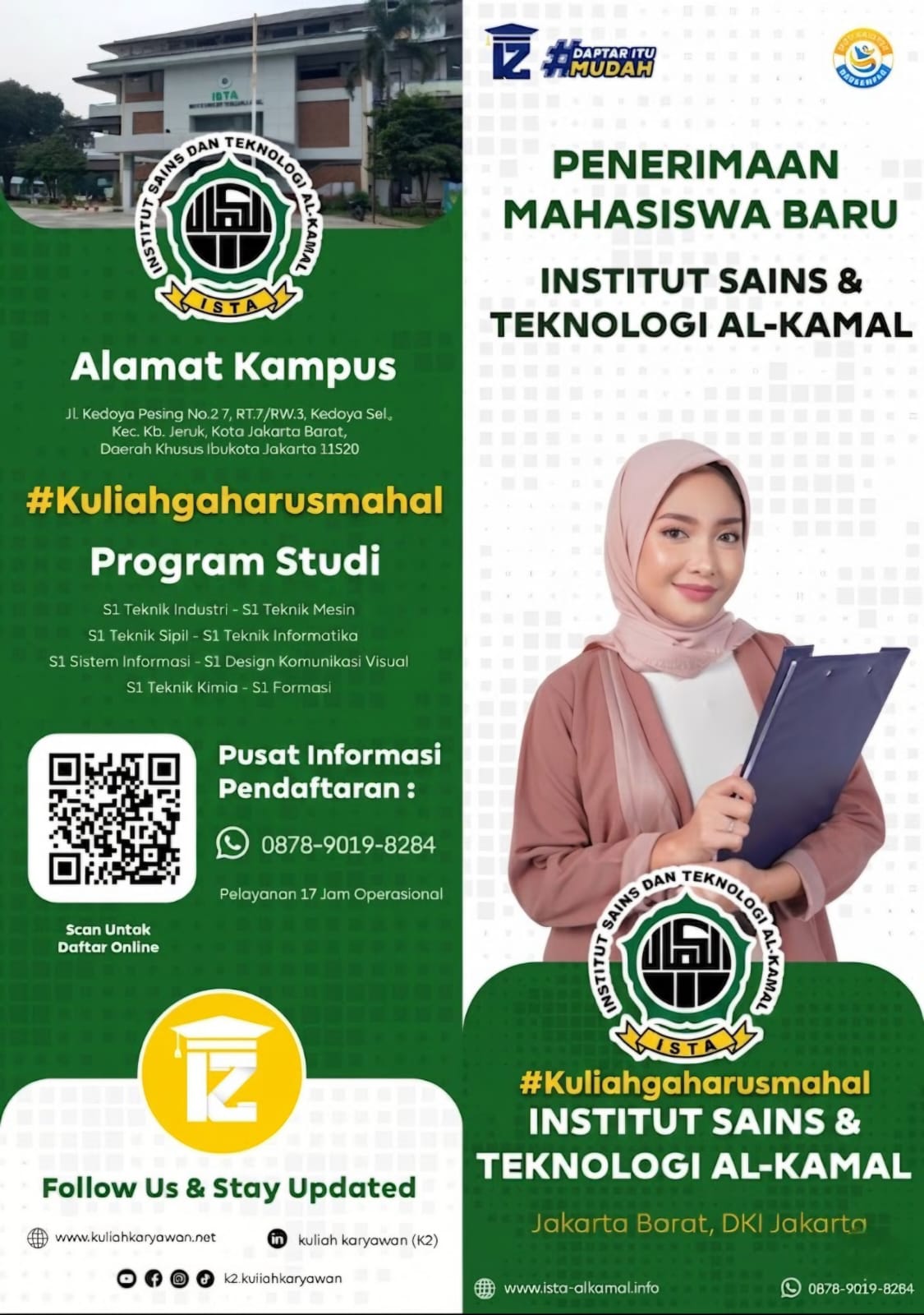 Dollar terus meroket tapi Kuliah Tehnik Sipil Di ISTA tetap murah